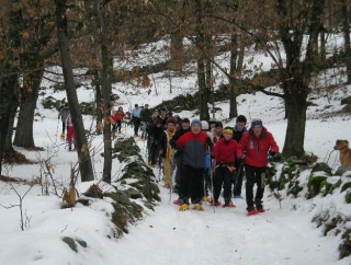  Raquetas de nieve en Festiona 